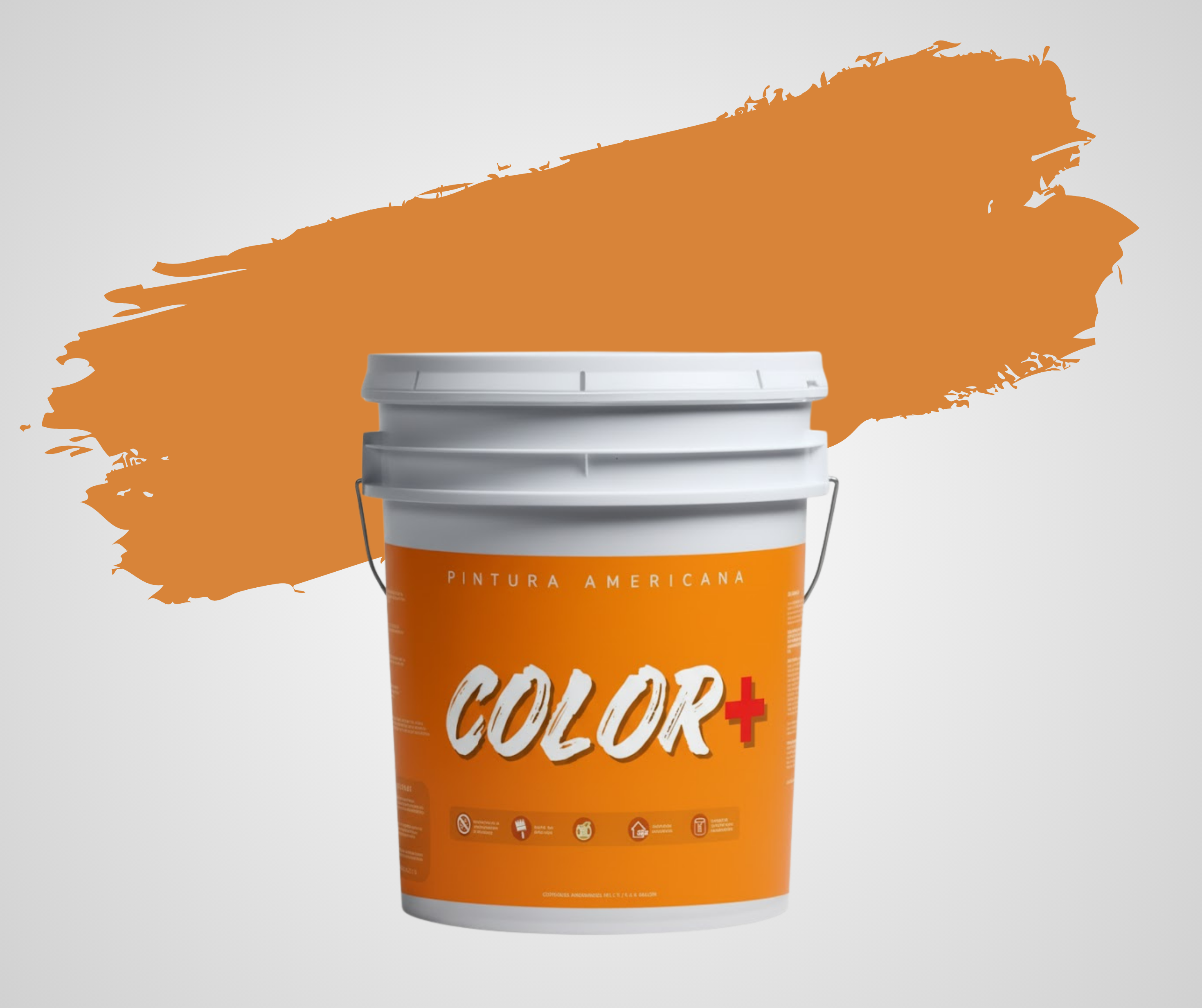 Color Semi Primario Naranja