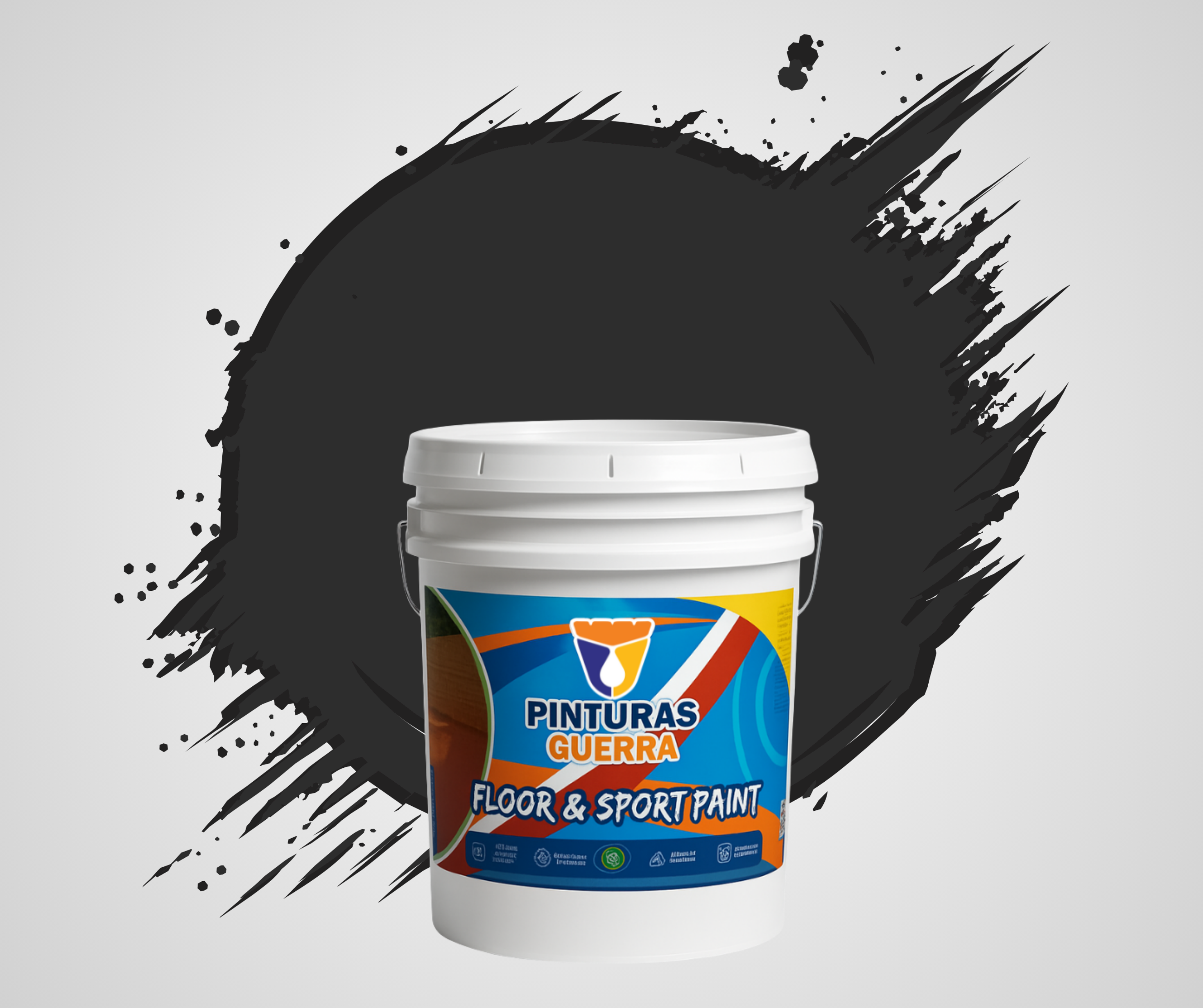 Pisos y Canchas Negro