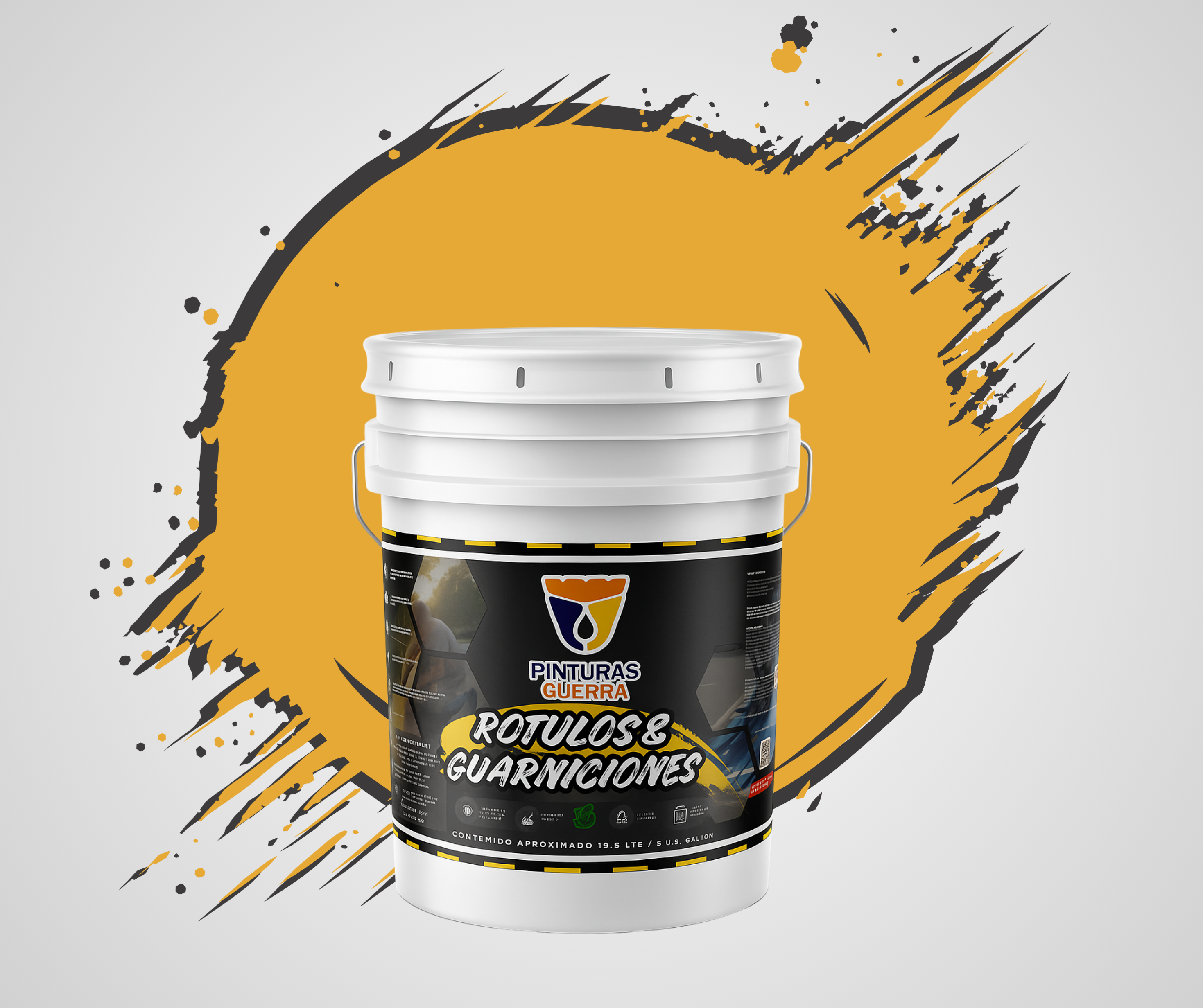 Rotulos Y Guarniciones Naranja